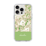 Slim Protection Case［ dazzlin - PaintFlower - Green ］