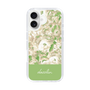 Slim Protection Case［ dazzlin - PaintFlower - Green ］