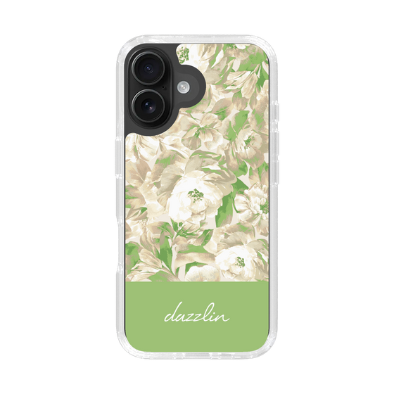 Slim Protection Case［ dazzlin - PaintFlower - Green ］