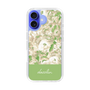Slim Protection Case［ dazzlin - PaintFlower - Green ］