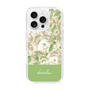 Slim Protection Case［ dazzlin - PaintFlower - Green ］