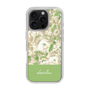 Slim Protection Case［ dazzlin - PaintFlower - Green ］