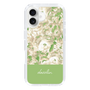 Slim Protection Case［ dazzlin - PaintFlower - Green ］
