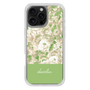 Slim Protection Case［ dazzlin - PaintFlower - Green ］