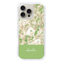 Slim Protection Case［ dazzlin - PaintFlower - Green ］