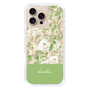 Slim Protection Case［ dazzlin - PaintFlower - Green ］