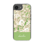 Slim Protection Case［ dazzlin - PaintFlower - Green ］