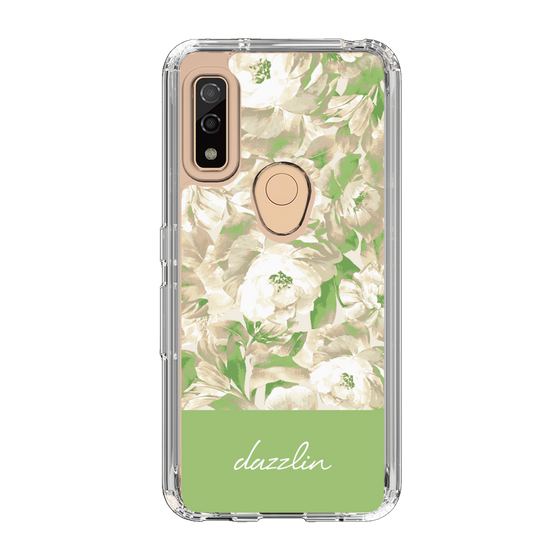 Slim Protection Case［ dazzlin - PaintFlower - Green ］