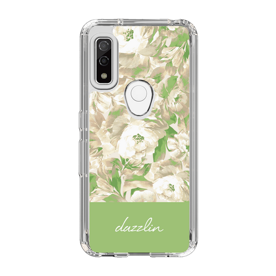 Slim Protection Case［ dazzlin - PaintFlower - Green ］