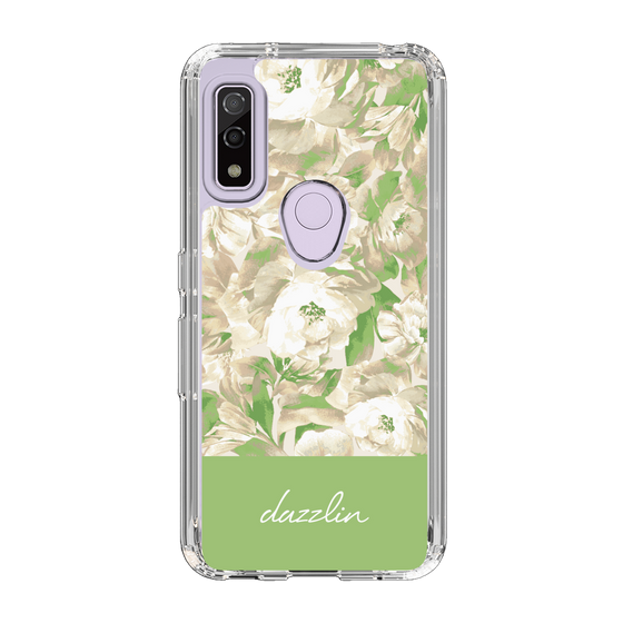Slim Protection Case［ dazzlin - PaintFlower - Green ］
