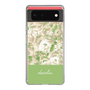 Slim Protection Case［ dazzlin - PaintFlower - Green ］
