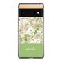 Slim Protection Case［ dazzlin - PaintFlower - Green ］