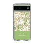 Slim Protection Case［ dazzlin - PaintFlower - Green ］