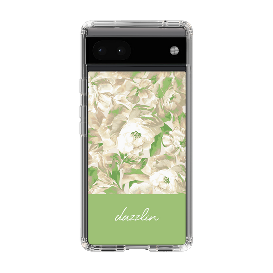 Slim Protection Case［ dazzlin - PaintFlower - Green ］