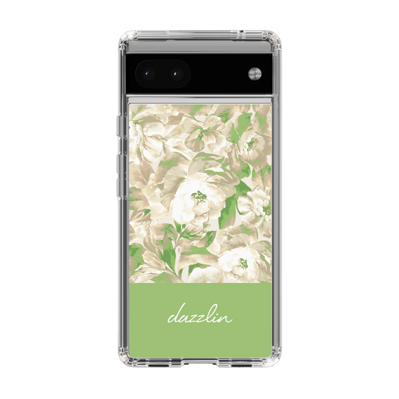Slim Protection Case［ dazzlin - PaintFlower - Green ］