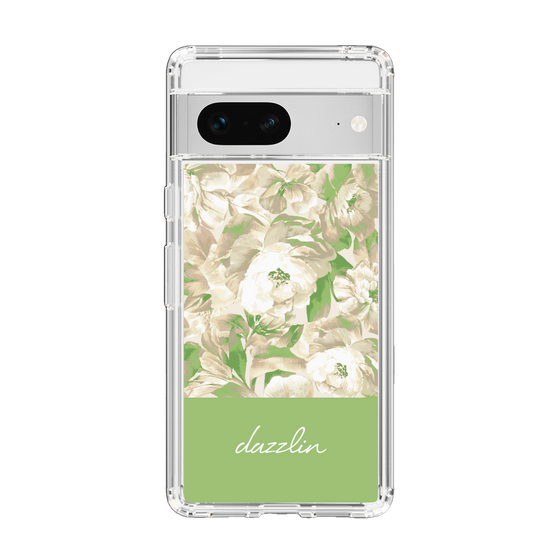 Slim Protection Case［ dazzlin - PaintFlower - Green ］