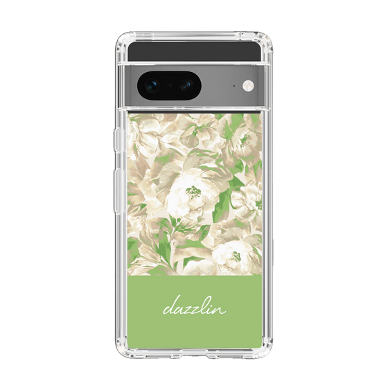 Slim Protection Case［ dazzlin - PaintFlower - Green ］