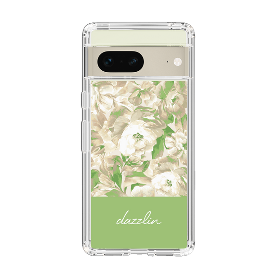 Slim Protection Case［ dazzlin - PaintFlower - Green ］