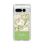 Slim Protection Case［ dazzlin - PaintFlower - Green ］