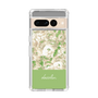 Slim Protection Case［ dazzlin - PaintFlower - Green ］