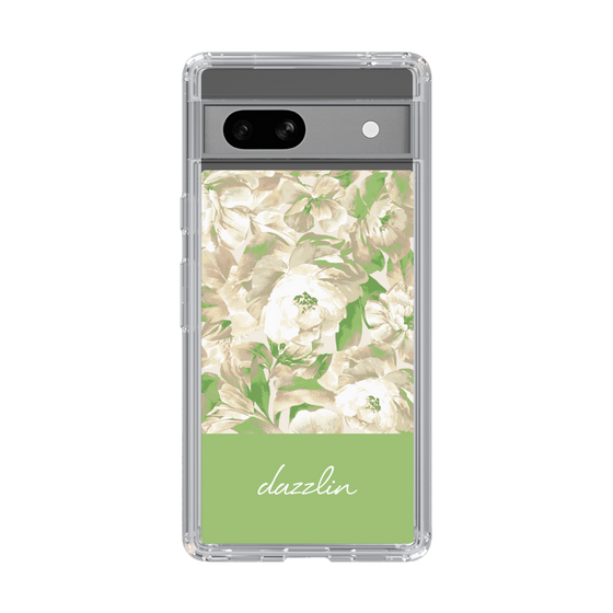 Slim Protection Case［ dazzlin - PaintFlower - Green ］