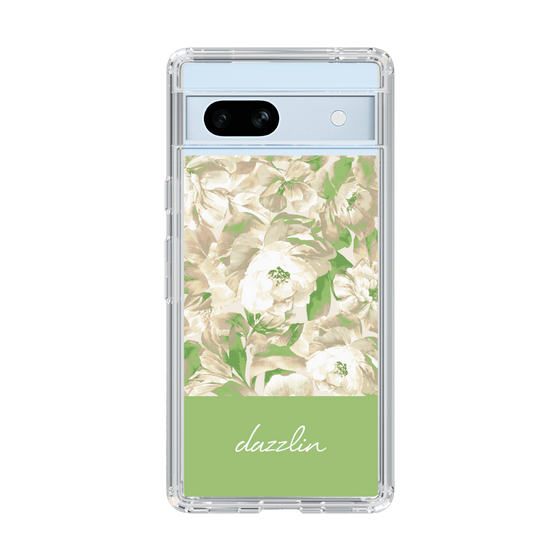 Slim Protection Case［ dazzlin - PaintFlower - Green ］