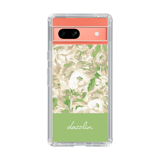 Slim Protection Case［ dazzlin - PaintFlower - Green ］