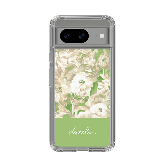 Slim Protection Case［ dazzlin - PaintFlower - Green ］