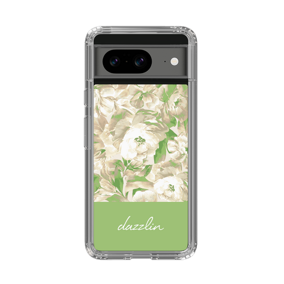 Slim Protection Case［ dazzlin - PaintFlower - Green ］