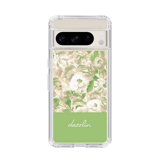 Slim Protection Case［ dazzlin - PaintFlower - Green ］