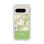 Slim Protection Case［ dazzlin - PaintFlower - Green ］