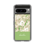 Slim Protection Case［ dazzlin - PaintFlower - Green ］