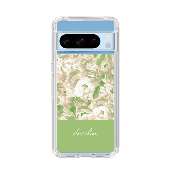 Slim Protection Case［ dazzlin - PaintFlower - Green ］