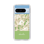 Slim Protection Case［ dazzlin - PaintFlower - Green ］