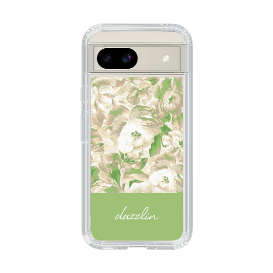 Slim Protection Case［ dazzlin - PaintFlower - Green ］