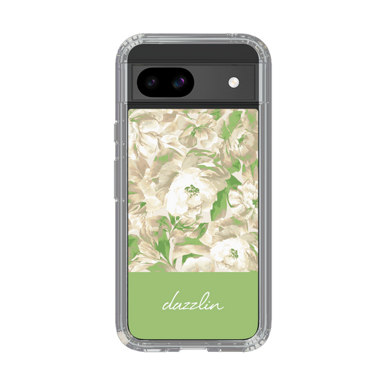 Slim Protection Case［ dazzlin - PaintFlower - Green ］