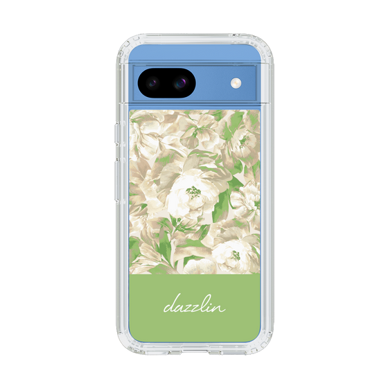 Slim Protection Case［ dazzlin - PaintFlower - Green ］