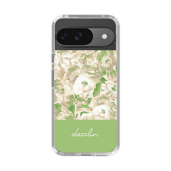 Slim Protection Case［ dazzlin - PaintFlower - Green ］