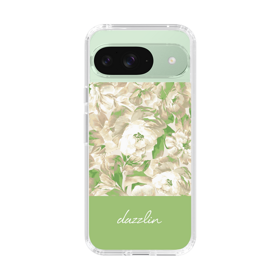 Slim Protection Case［ dazzlin - PaintFlower - Green ］
