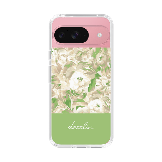 Slim Protection Case［ dazzlin - PaintFlower - Green ］