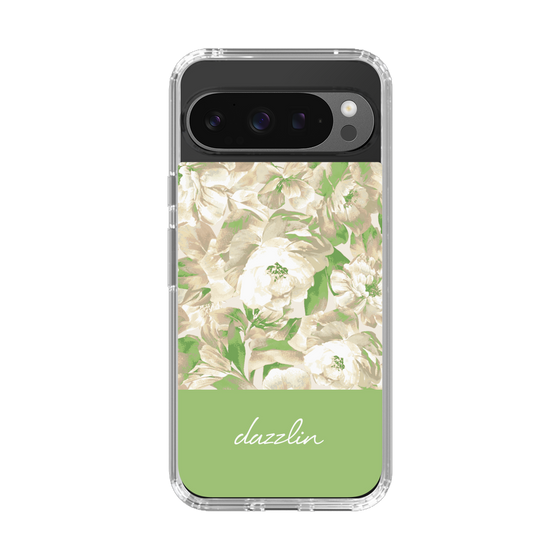 Slim Protection Case［ dazzlin - PaintFlower - Green ］