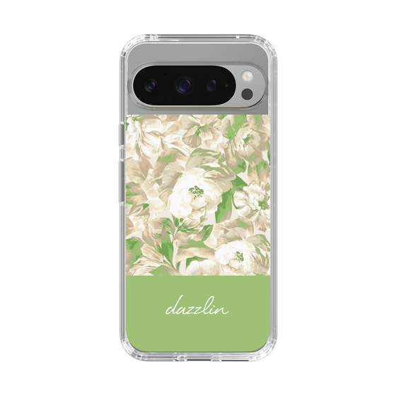 Slim Protection Case［ dazzlin - PaintFlower - Green ］