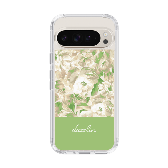Slim Protection Case［ dazzlin - PaintFlower - Green ］