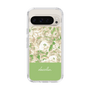 Slim Protection Case［ dazzlin - PaintFlower - Green ］