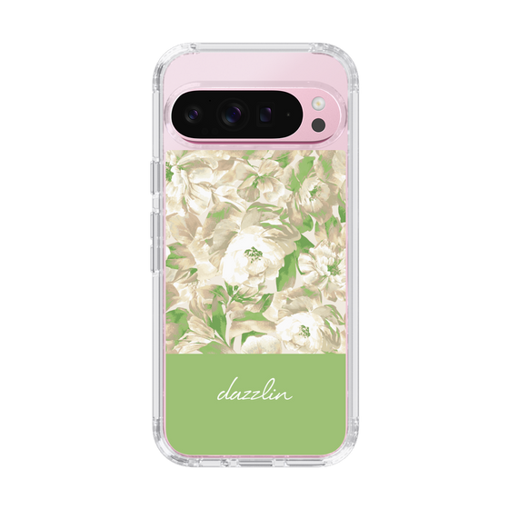 Slim Protection Case［ dazzlin - PaintFlower - Green ］