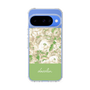 Slim Protection Case［ dazzlin - PaintFlower - Green ］
