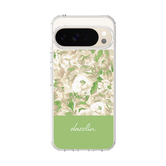 Slim Protection Case［ dazzlin - PaintFlower - Green ］