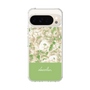 Slim Protection Case［ dazzlin - PaintFlower - Green ］