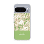 Slim Protection Case［ dazzlin - PaintFlower - Green ］