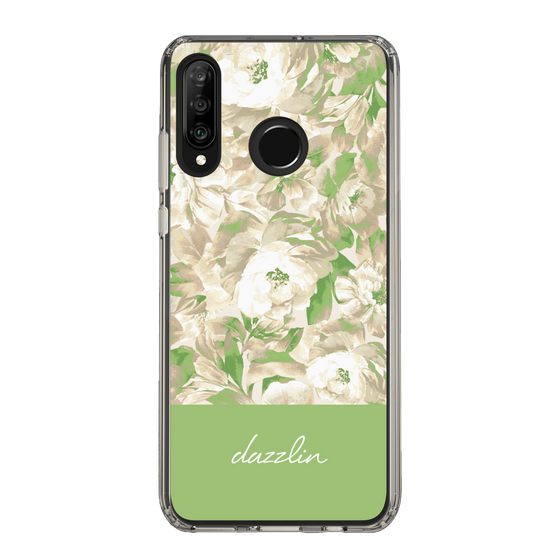 Slim Protection Case［ dazzlin - PaintFlower - Green ］